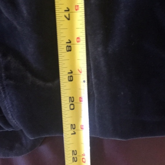 Blue AXCESS Jacket LIZ CLAIBORNE Blazer Steel Blue Gray Rayon Velvet Size 6 - Picture 9 of 9